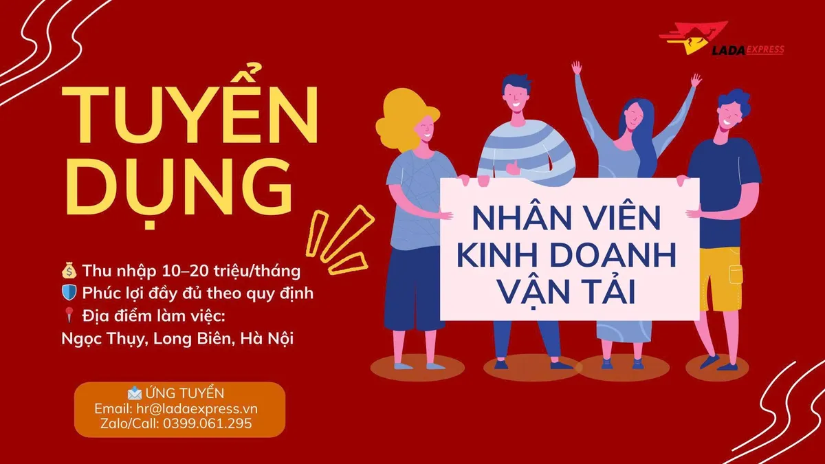 Sale Logistics - Không Yêu Cầu Kinh Nghiệm