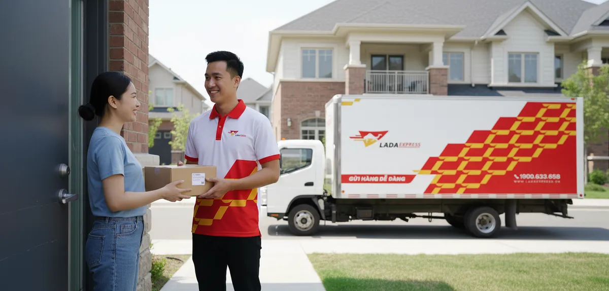 Dịch vụ lấy hàng và giao hàng tận nơi tiện lợi