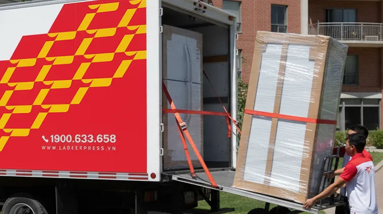 Vận Chuyển Tủ Lạnh Nằm Ngang - Những Rủi Ro Bạn Cần Biết Và Giải Pháp Từ LADA Express