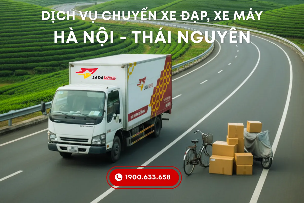 Dịch vụ gửi xe đạp, xe máy Hà Nội - Thái Nguyên